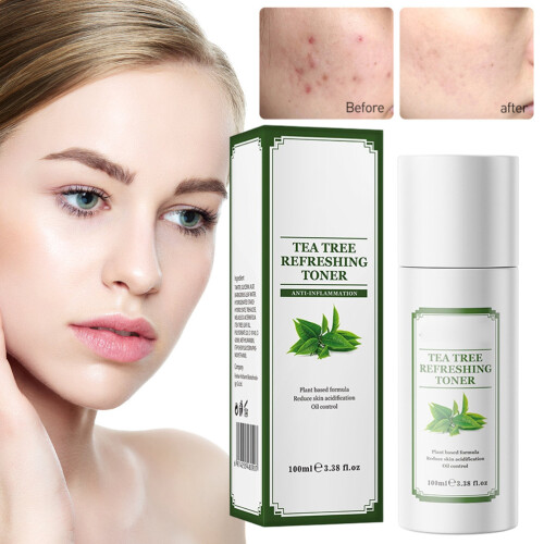 Teebaum Serum Toner 100ml Akne- & Schwarzkopf-Entfernung