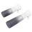 2x 300ml/200ml Nachfüllbare Sprayflaschen Grau-Verlauf 4
