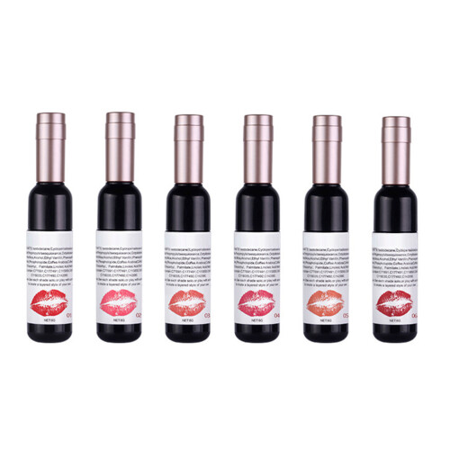 6 Color Waterproof Matte Moisturizing Lip Stain Set 1