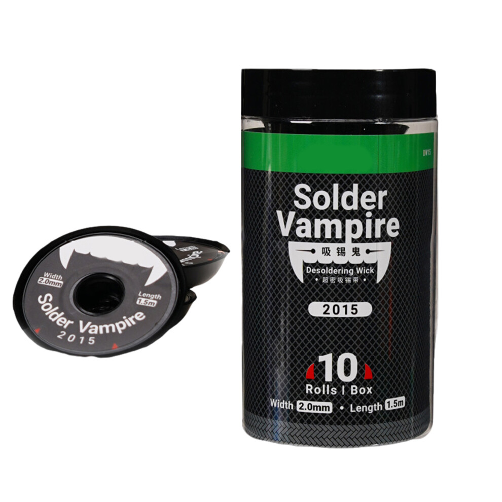 Desolder Desoldering Braid Wick Wire Mop Solder Sucker Fluxed 7754000217311