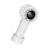 Foldable Handheld Fan Digital Display Variable Airflows-White 1