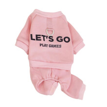 Combinaison pour chien, vêtements pour garçon et fille,-Rose L