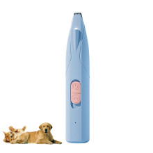 Coupeur silencieux de toilettage pour animaux de compagnie-bleu