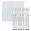10 Set Pennarello Sopracciglia 0.5mm con Righello 4