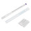 10 Set Pennarello Sopracciglia 0.5mm con Righello 5