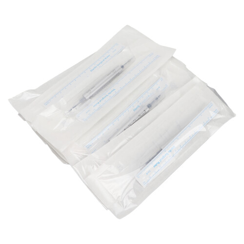 10x Microblading-Tätowiermarker Grau Hautpapier Lineal 1