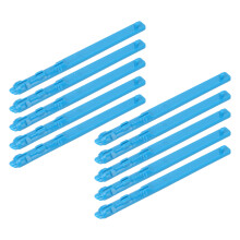 (Blue) 10x Professionele Handtattoo Pen DIY Gereedschap