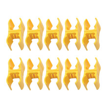 10Pcs Fotbollsskylt Stång Spänne Träningsverktyg Basketbollspåle