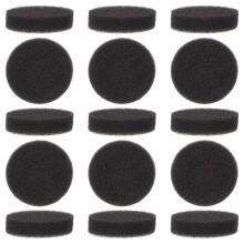 15Pcs Makeupborste Rengöringslåda Snabbtorkande Svamp