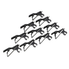 10Pcs Lavaliermikrofonklämmor, Fästen För Clip-On Mikrofon