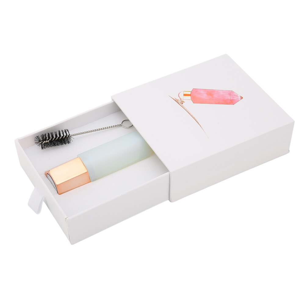 White/Green () Hexagonal Jade Face Roller Skin Tightening Lifting