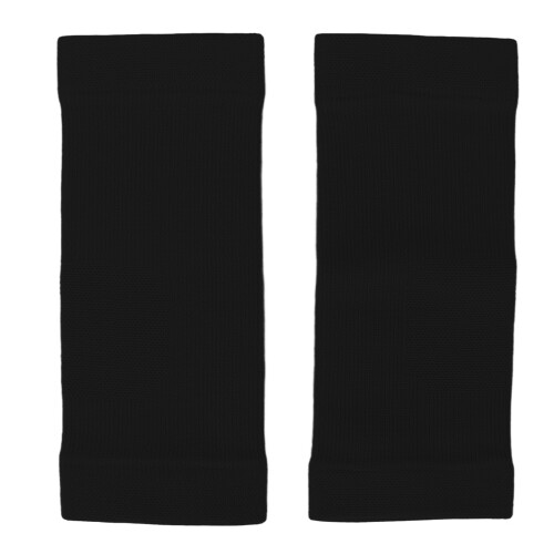 (Black) Ankle Compression Sleeve Breathable Nylon Black