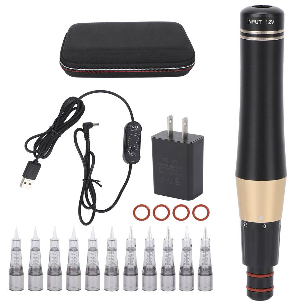 Black (Black) Microblading Machine Coreless Motor Eyebrow Lip Eyeliner Tattoo Tool