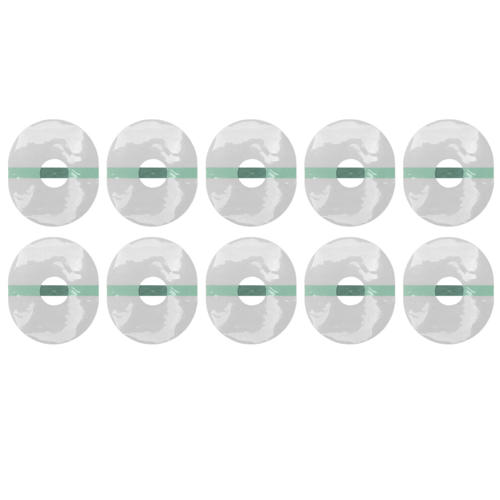 10Pcs Oval Sensor Covers Adhesive Waterproof Patches 448787072788