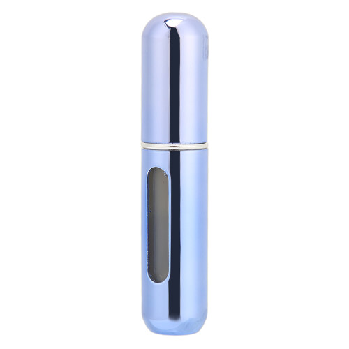 (Blue) 5ml Mini Refillable Perfume Bottle Small Portable Spray 1