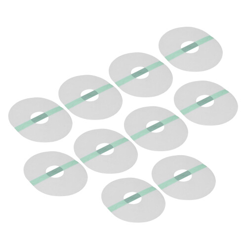 10x Oval Sensorabdeckungen wasserdicht mit Klebeband 1