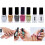 Spiegel-Nagellack Lang anhaltend Metallic Edelstahl 2