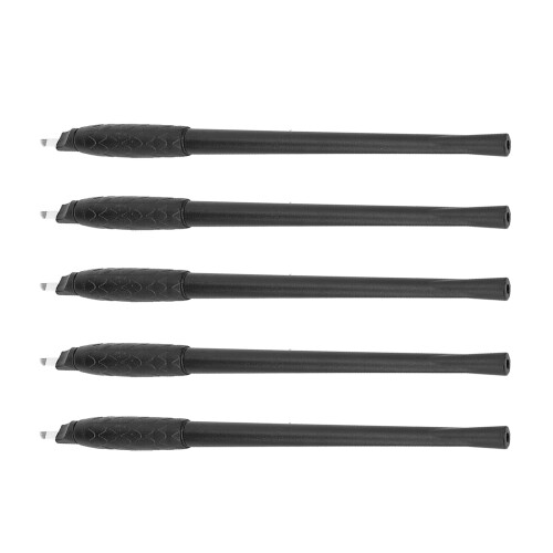 10Stück Einweg Microblading Tattoo Stift Edelstahl Augenbraue Lippe 1