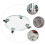 1 St Flyttbar Blomvasbotten Rund Akryl Hållare 9