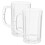 2St 500 Ml Transparent Ölkrusk Kopp Hushåll Vattenkopp 1