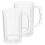 2St 500 Ml Transparent Ölkrusk Kopp Hushåll Vattenkopp 4