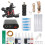 (EU Plug) Tatoagemachine Kit Voeding Naalden Handvatten EU 2