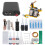 (EU Plug) Tattoo Machine Kit Coils 6 Ink Grommet 90-265V US Plug 3