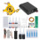 (EU Plug) Tattoo Machine Kit Coils 6 Ink Grommet 90-265V US Plug 5