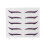 (Purple) Farbige wasserfeste Wimpern-Sticker Silber 1