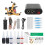 (EU Plug) Tattoo Kit 6 Needles Ink EU Plug 90-265V 1