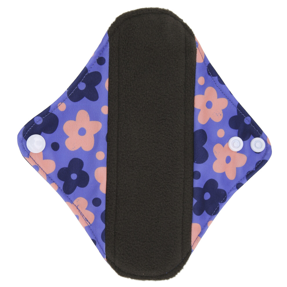 (G29) Reusable Menstrual Pads Washable Bamboo Charcoal Leakproof for Women