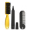 (Black) Wasserdichte Bartstift-Set mit Pinsel Schwarz 2