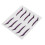(Purple) Farbige wasserfeste Wimpern-Sticker Silber 4
