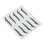 (Green) Farbige wasserfeste Wimpern-Sticker Silber 3