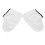 2pcs White Paraffin Wax Therapy Booties for Feet 4