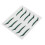 (Green) Farbige wasserfeste Wimpern-Sticker Silber 4