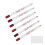 (#01) 6pcs waterproof matte pigmented lip liner pencil #02 3