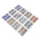 12 Sheets Christmas Nail Art Stickers Decals 1