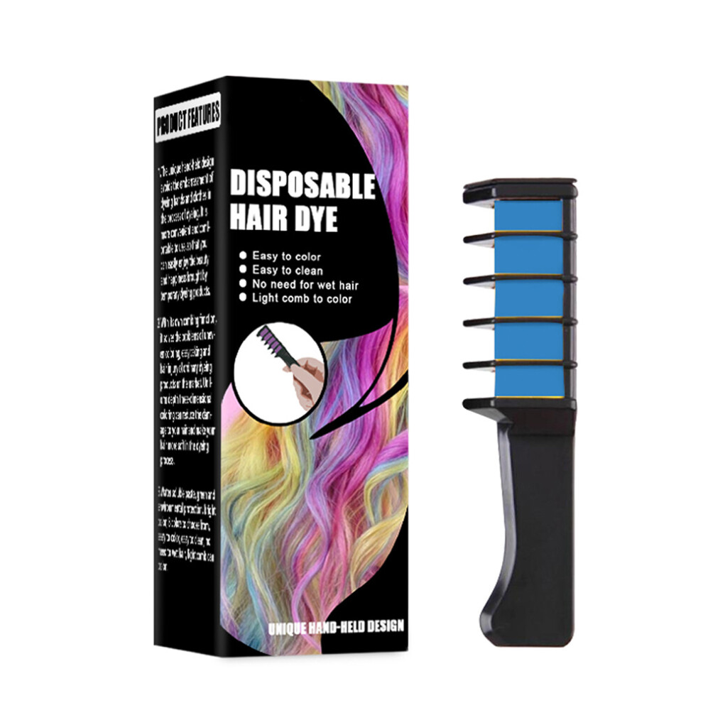 Unisex One Time Hair Chalk Comb Temporary Hair Color Highlights Streaks Dye