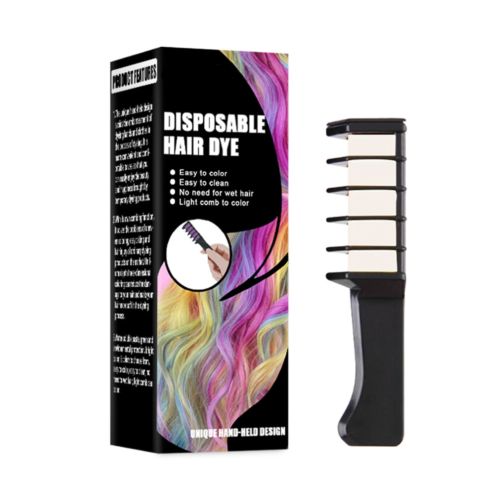 Unisex One Time Hair Chalk Comb Temporary Hair Color Highlights Streaks
