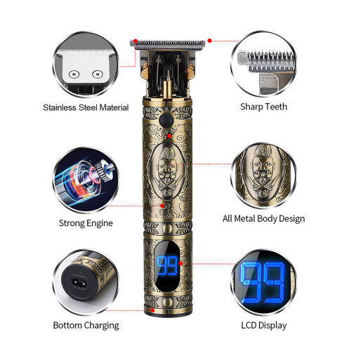 Bestauty Resuxi LCD USB Rechargeable Clippers 2