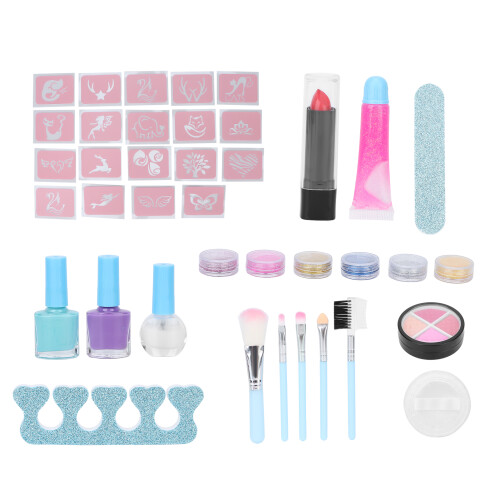 Kinder-Makeup-Set: Lippenstift & Nagellack 1