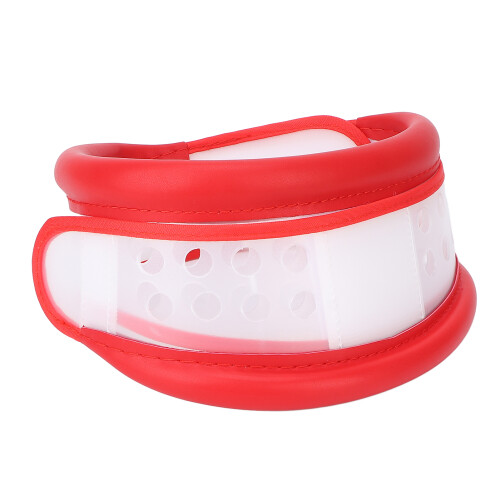 (Red L) Red L Height Adjustable Breathable Neck Support 2