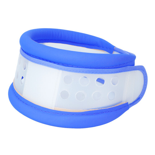 (Blue M) Verstellbare Halskrause Nackenstütze Blau M 2