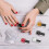 Nail Stamping Plate Stamper Scraper Print Template Set 4