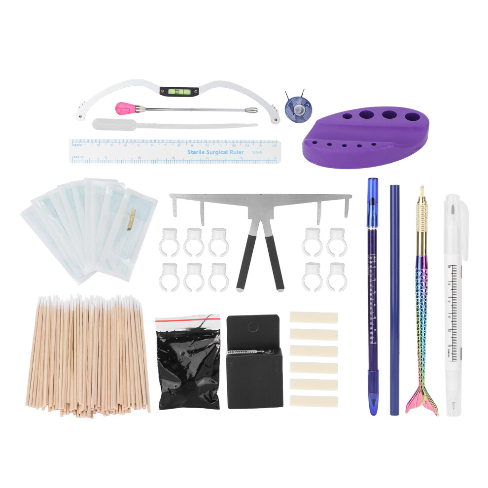 Eyebrow Tattoo Tool Set for Beginners Lips Eyeline Practice