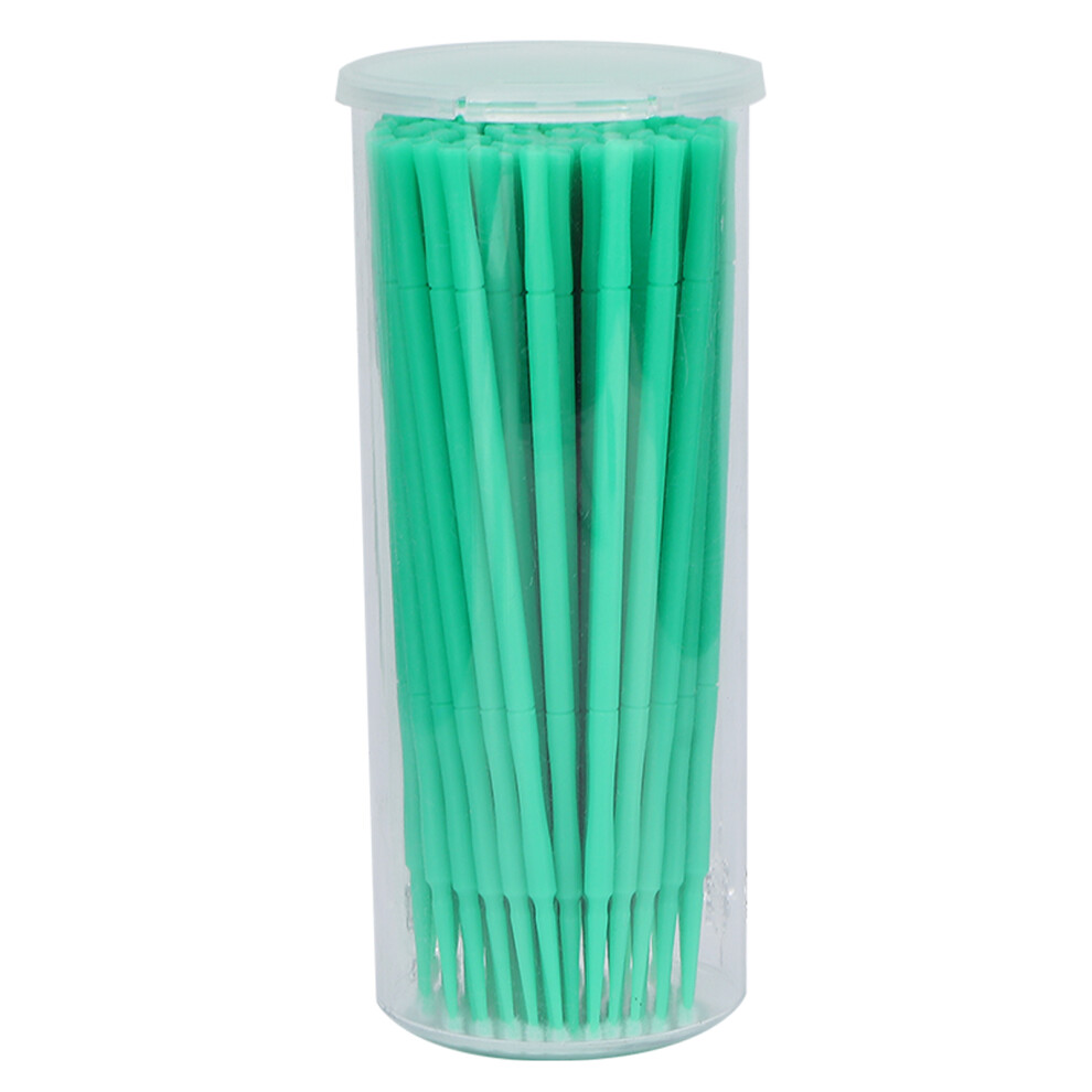 100Pcs Disposable Micro Brushes Bendable Dental Cleaning Brushes
