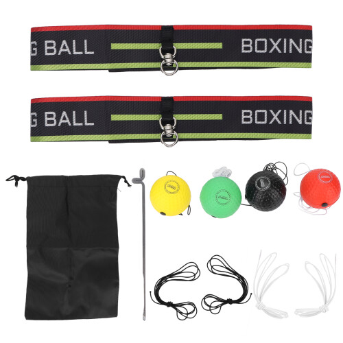 Adjustable Boxing Reflex Ball Trainer