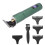 (Blackish Green) Draadloze Oplaadbare Haarknipper LCD 5