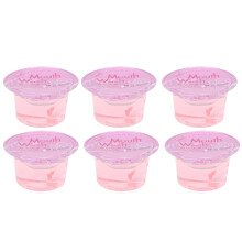 6pcs Rosa Bocca Portatile Freschezza Alito